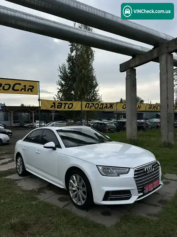 Audi A4 2018, фото з оголошення 1 з 20, VIN WAUKMAF40JA211141