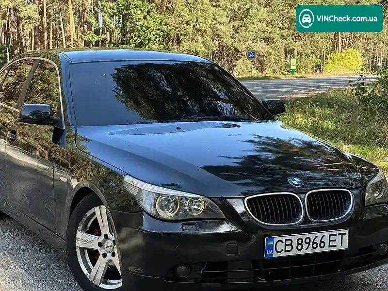 BMW 5 Series 2004, фото з оголошення 1 з 17, VIN WBANA31070B159912