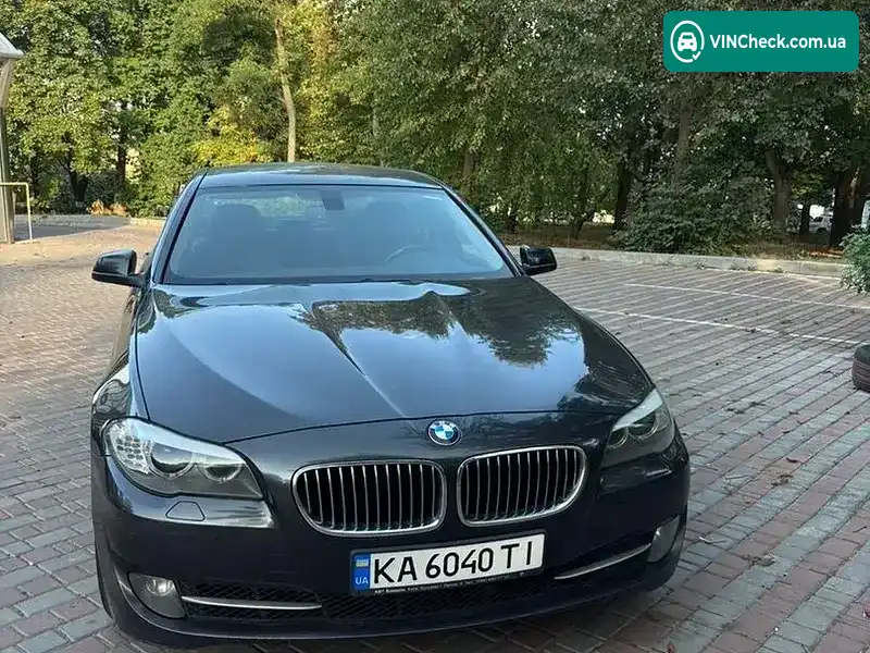 BMW 5 Series 2012, фото з оголошення 1 з 10, VIN WBAXH31030DX39036