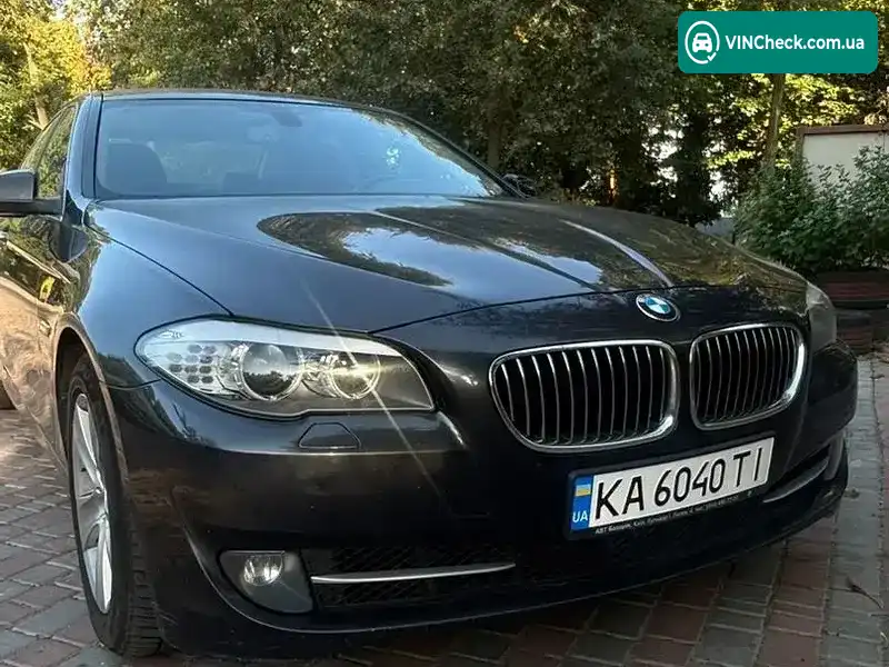 BMW 5 Series 2012, фото з оголошення 2 з 10, VIN WBAXH31030DX39036