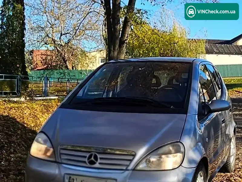 Mercedes-Benz A-Class 2000, фото з оголошення 1 з 8, VIN WDB1680081J401525