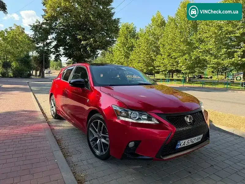 Lexus CT 2015, фото з оголошення 1 з 20, VIN JTHKD5BH0G2259789
