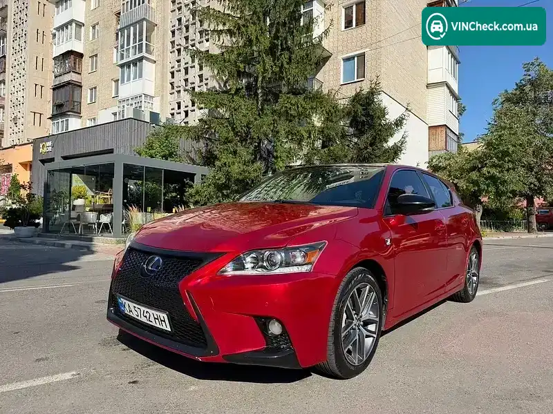 Lexus CT 2015, фото з оголошення 2 з 20, VIN JTHKD5BH0G2259789