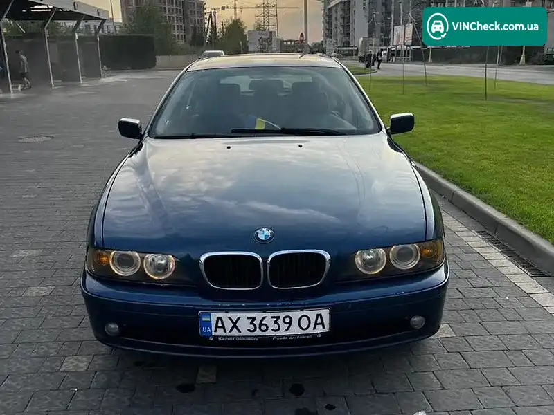 BMW 5 Series 2002, фото з оголошення 1 з 20, VIN WBADS11090GZ71695