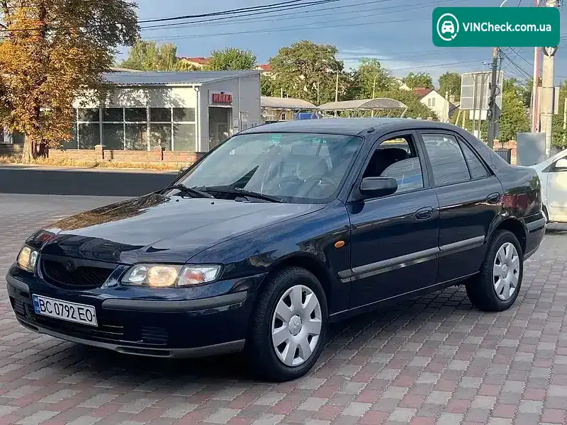 Mazda 626 1999, фото з оголошення 1 з 10, VIN JMZGC122201664207