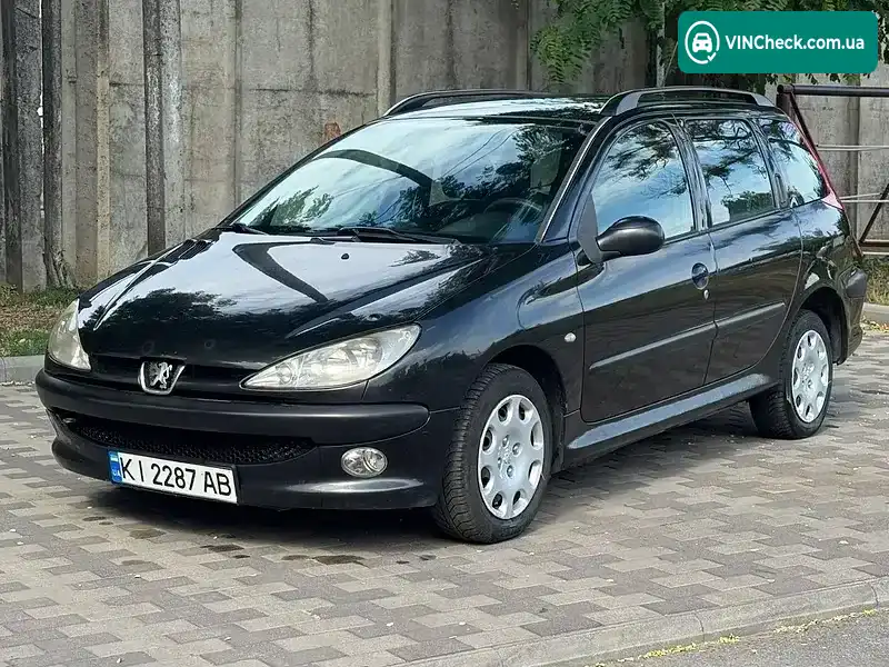 Peugeot 206 2003, фото з оголошення 2 з 20, VIN VF32EKFWF43282192