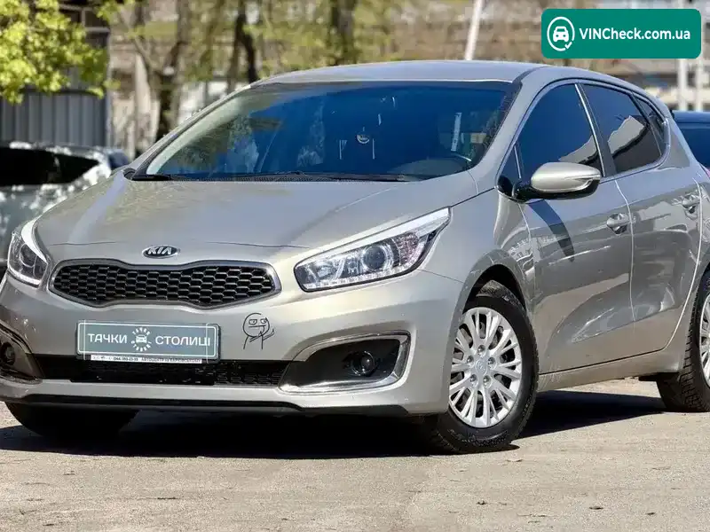 Kia Ceed 2017, фото з оголошення 1 з 21, VIN U5YHN516AHL285884