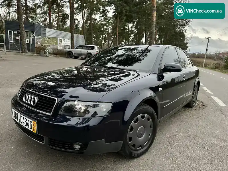 Audi A4 2001, фото з оголошення 1 з 20, VIN WAUZZZ8E32A034106