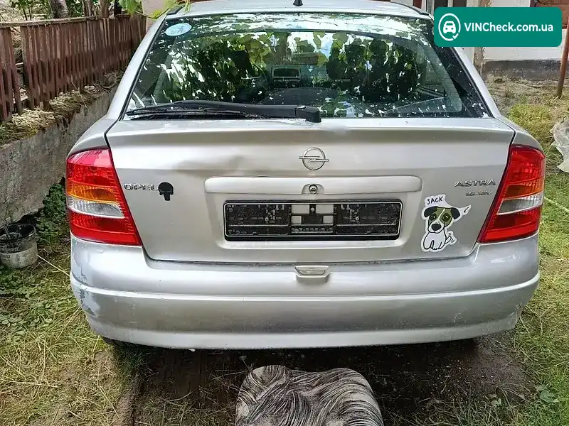 Opel Astra 1999, фото з оголошення 2 з 15, VIN W0L0TGF48Y6005179