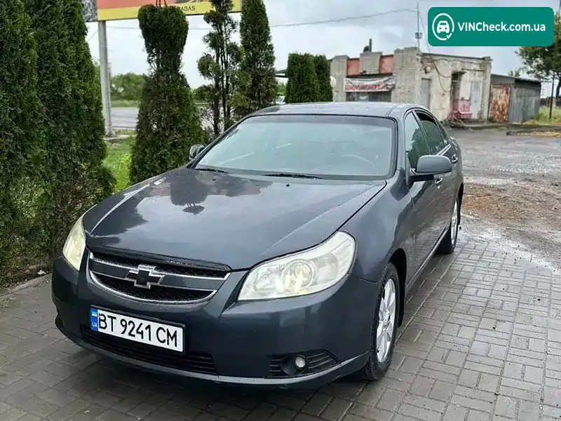 Chevrolet Epica 2008, фото з оголошення 1 з 20, VIN Y6DLF69KE8B116827