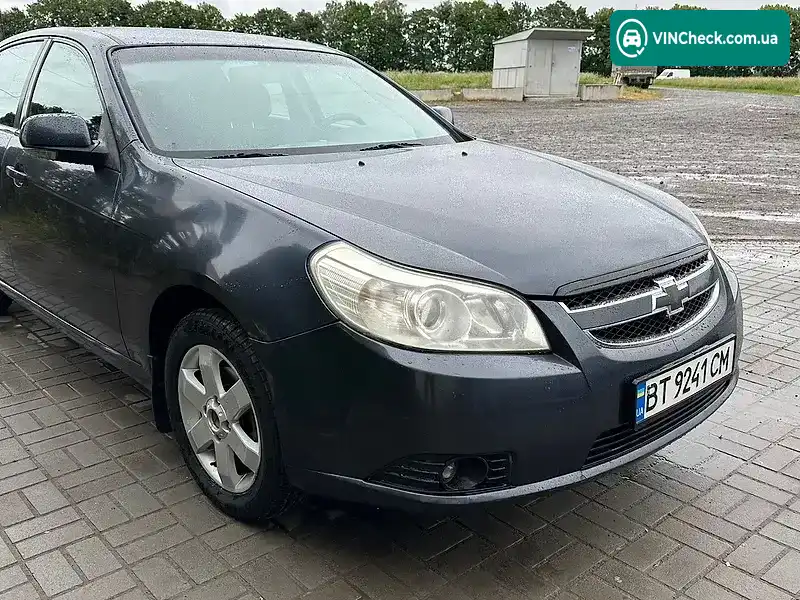 Chevrolet Epica 2008, фото з оголошення 2 з 20, VIN Y6DLF69KE8B116827