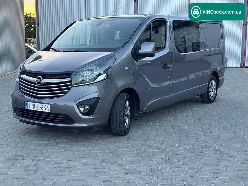 Opel Vivaro 2016, фото з оголошення 1 з 20, VIN W0L2F711EGV618890