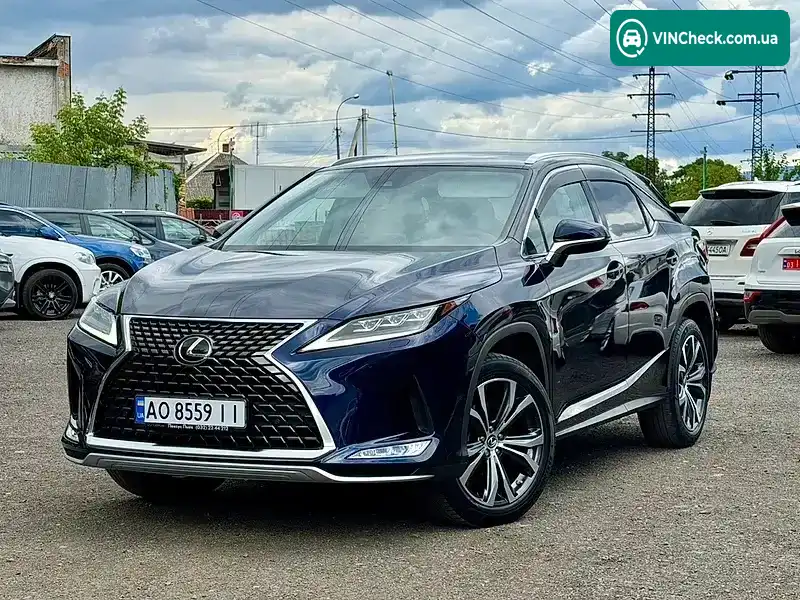 Lexus RX 2021, фото з оголошення 1 з 20, VIN JTJBAMCAX02160759