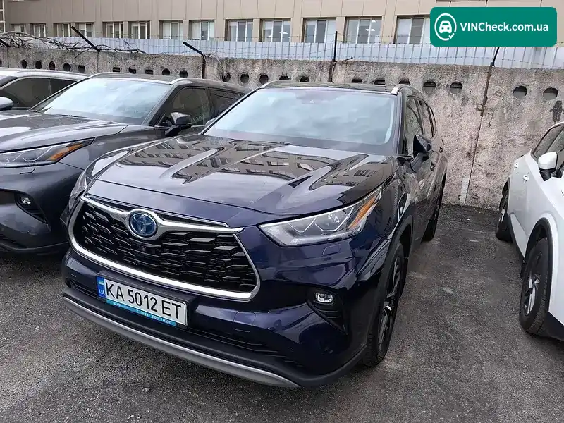 Toyota Highlander 2021, фото з оголошення 1 з 2, VIN 5TDLB3CH20S064144