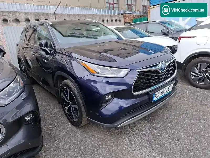 Toyota Highlander 2021, фото з оголошення 2 з 2, VIN 5TDLB3CH20S064144