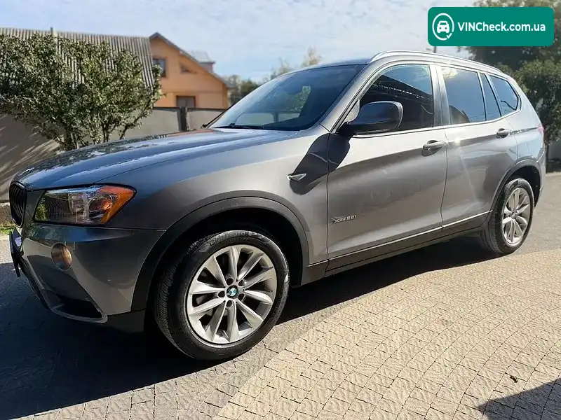 BMW X3 2013, фото з оголошення 2 з 20, VIN 5UXWX9C56E0D21857