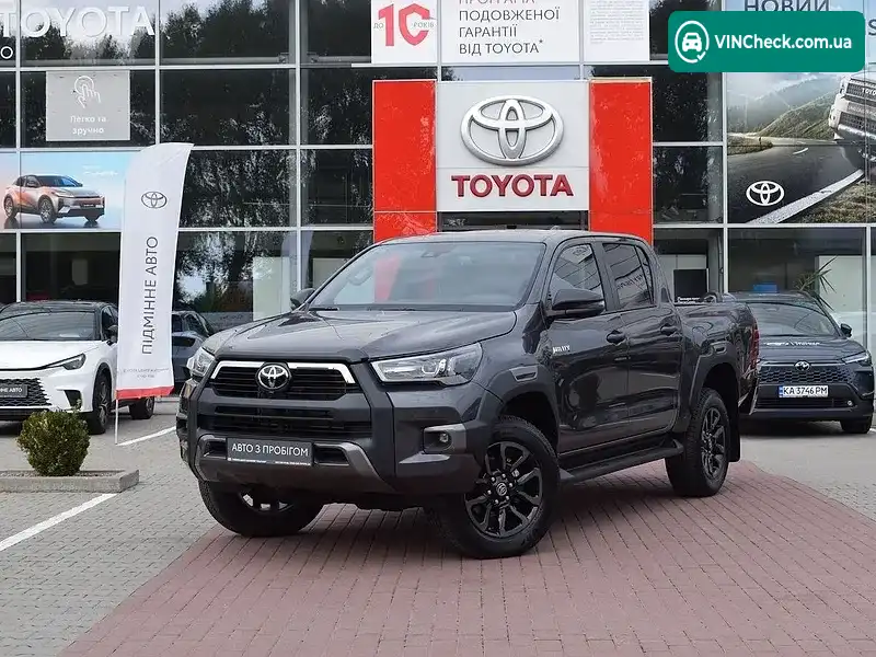 Toyota Hilux 2025, фото з оголошення 1 з 20, VIN MR0BA3CD706620896