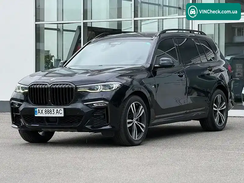 BMW X7 2019, фото з оголошення 1 з 21, VIN WBACW81040LB36929