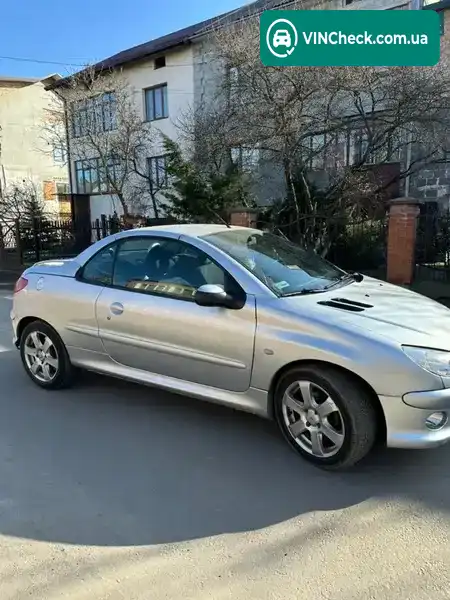 Peugeot 206 2003, фото з оголошення 2 з 10, VIN VF32DNFUF43519345