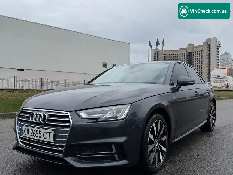 Audi A4 2018, фото з оголошення 1 з 17, VIN WAUDNAF47JA127601