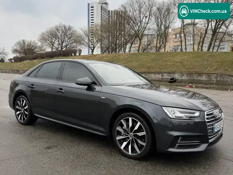 Audi A4 2018, фото з оголошення 2 з 17, VIN WAUDNAF47JA127601