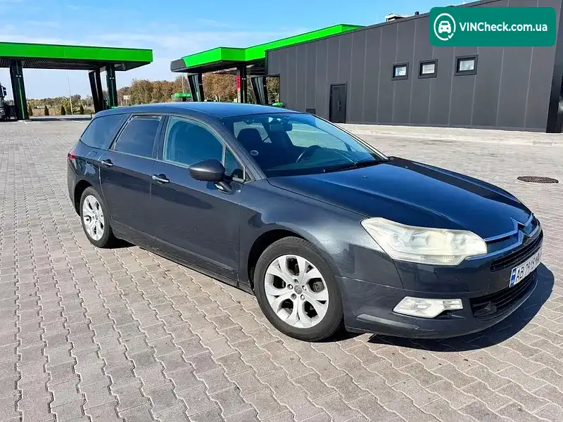 Citroen C5 2008, фото з оголошення 2 з 15, VIN VF7RW9HZC54088279