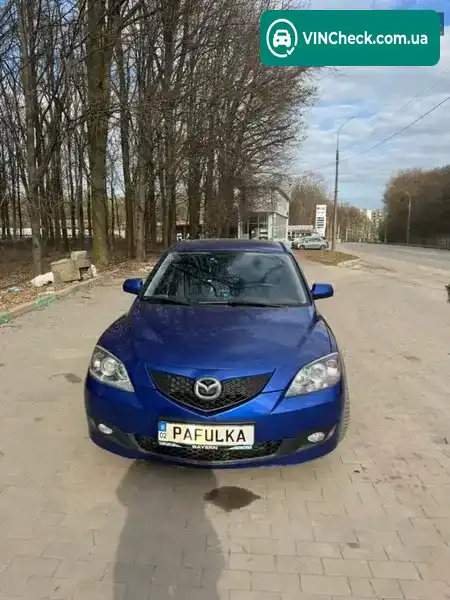 Mazda 3 2006, фото з оголошення 2 з 21, VIN JMZBK14Z271504929