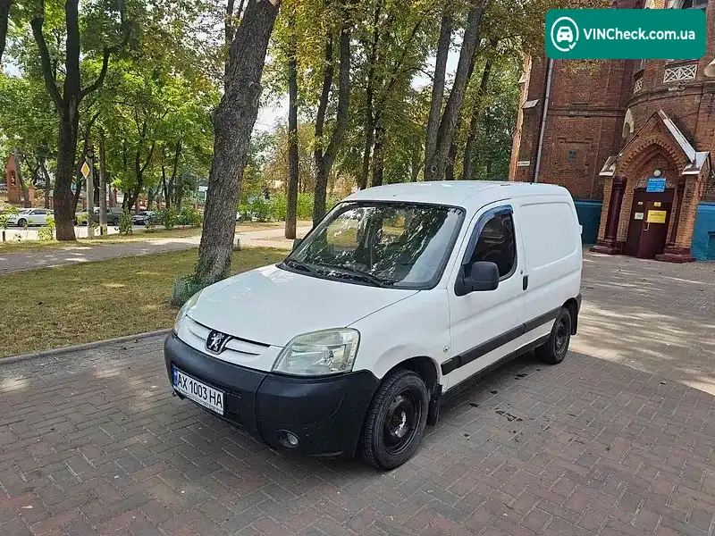Peugeot Partner 2006, фото з оголошення 1 з 5, VIN VF3GCKFWC96188581