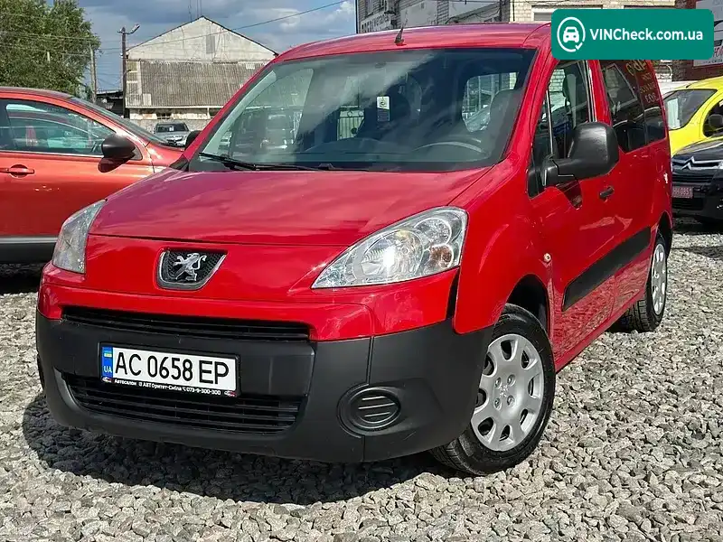 Peugeot Partner 2012, фото з оголошення 2 з 20, VIN VF37J5FK0CJ509965