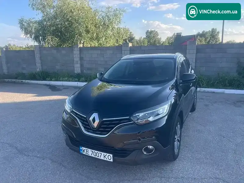 Renault Kadjar 2016, фото з оголошення 2 з 20, VIN VF1RFE00554753119