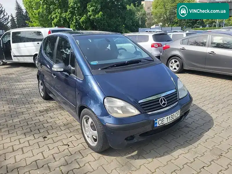 Mercedes-Benz A-Class 2004, фото з оголошення 1 з 6, VIN WDD1681091K059082