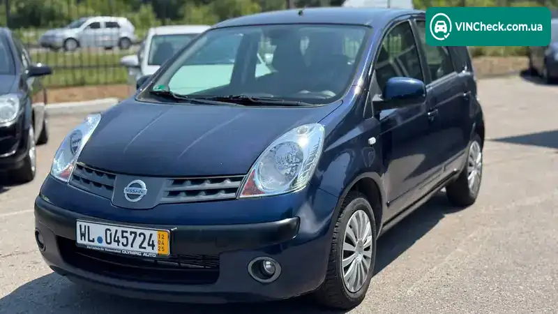 Nissan Note 2006, фото з оголошення 2 з 20, VIN SJNFCAE11U1105663