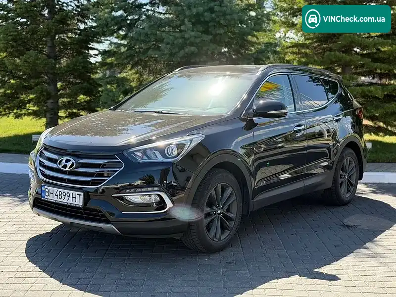Hyundai Santa FE 2017, фото з оголошення 2 з 20, VIN KMHST81XDJU815681