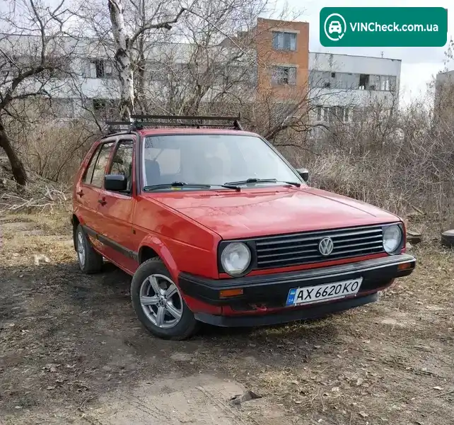 Volkswagen Golf 1989, фото з оголошення 2 з 10, VIN WVWZZZ1GZLW187847