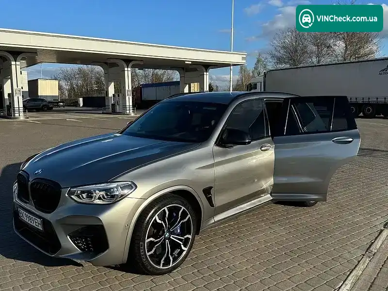 BMW X3 M 2019, фото з оголошення 1 з 20, VIN 5YMTS0C05LLT10545