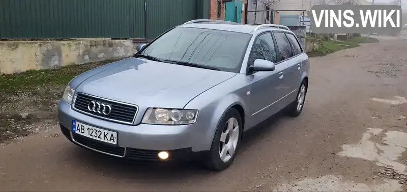 Audi A4 2003, фото з оголошення 1 з 20, VIN WAUZZZ8E24A041454