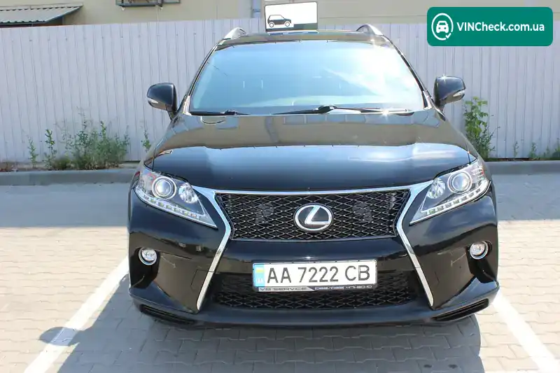 Lexus RX 2015, фото з оголошення 1 з 20, VIN 2T2BK1BA2FC326228