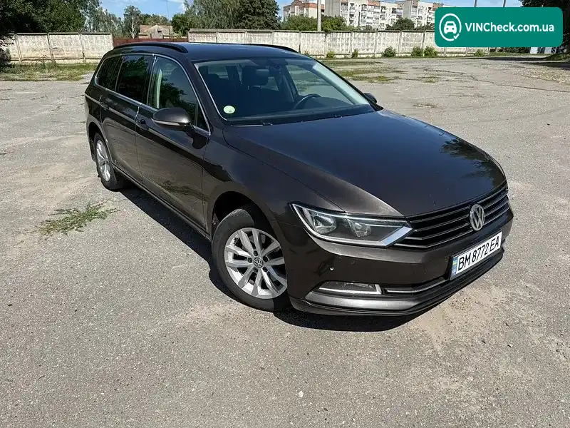Volkswagen Passat 2016, фото з оголошення 2 з 20, VIN WVWZZZ3CZGE214598