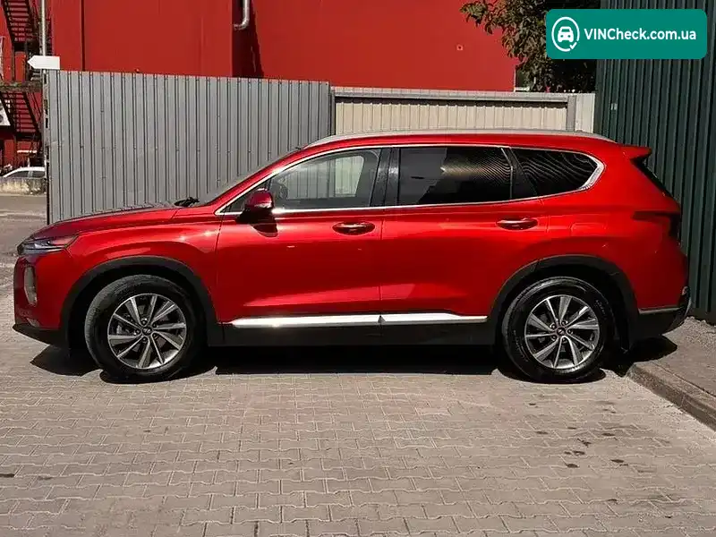 Hyundai Santa FE 2019, фото з оголошення 2 з 5, VIN 5NMS3CAD9LH180246