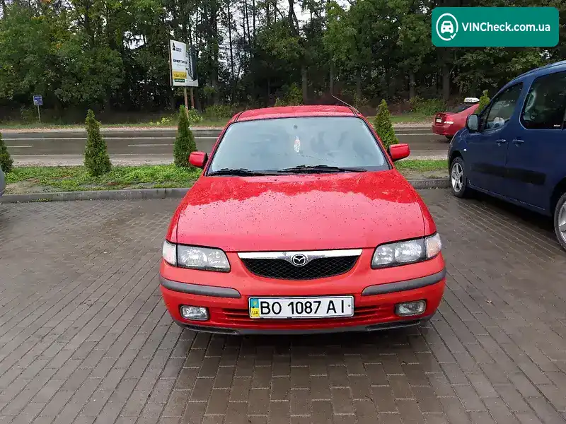 Mazda 626 1997, фото з оголошення 1 з 13, VIN JMZGF14F201108237