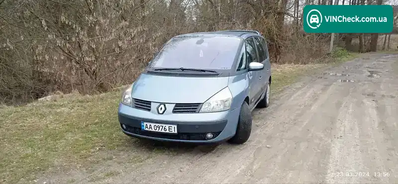 Renault Espace 2004, фото з оголошення 2 з 12, VIN VF1JK0HA631944621