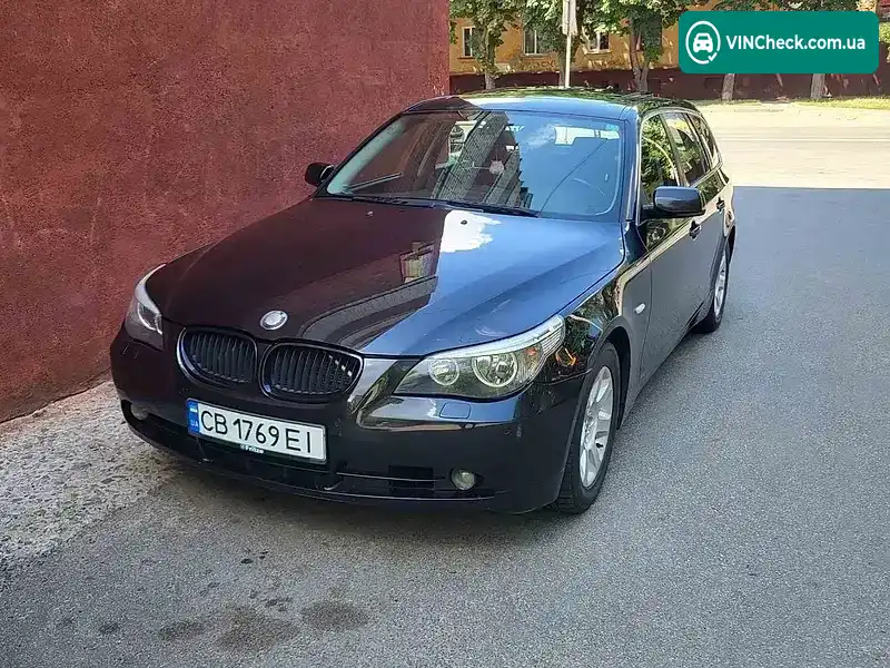 BMW 5 Series 2005, фото з оголошення 1 з 9, VIN WBANJ51020B431231