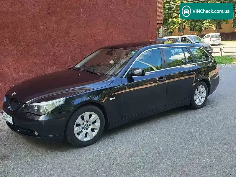 BMW 5 Series 2005, фото з оголошення 2 з 9, VIN WBANJ51020B431231