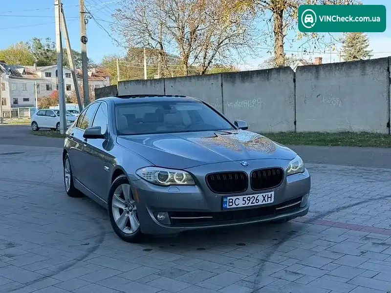 BMW 5 Series 2012, фото з оголошення 1 з 20, VIN WBAXH5C54DDW12984