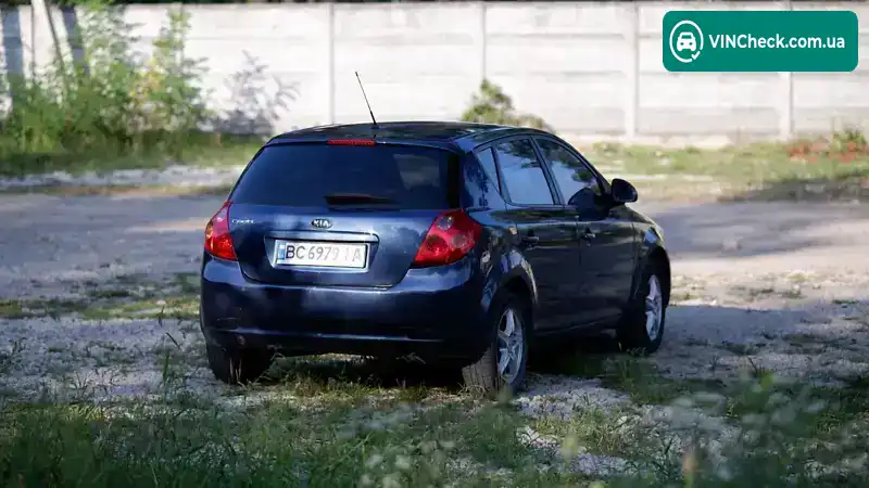 Kia Ceed 2007, фото з оголошення 2 з 21, VIN Y6LFF24227L000528