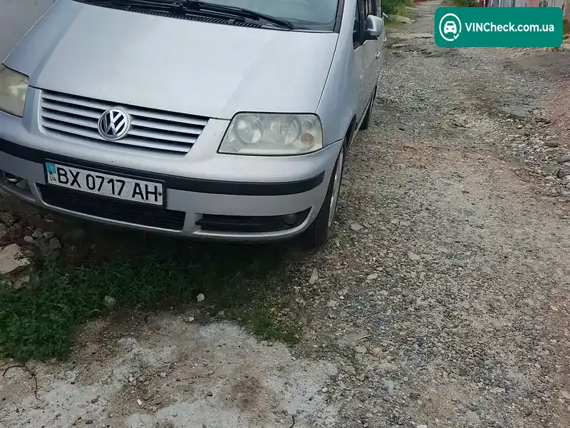Volkswagen Sharan 2003, фото з оголошення 1 з 9, VIN WVWZZZ7MZ3V022103