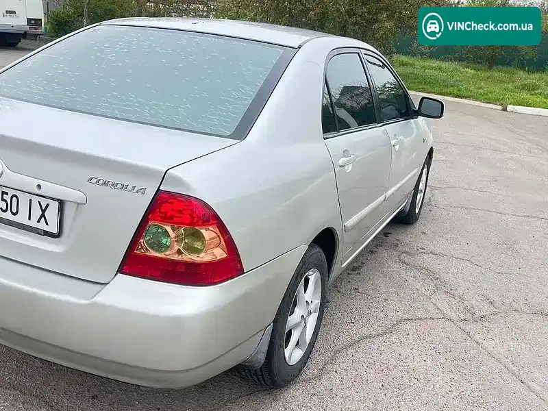 Toyota Corolla 2005, фото з оголошення 2 з 12, VIN NMTBZ20E90R106304