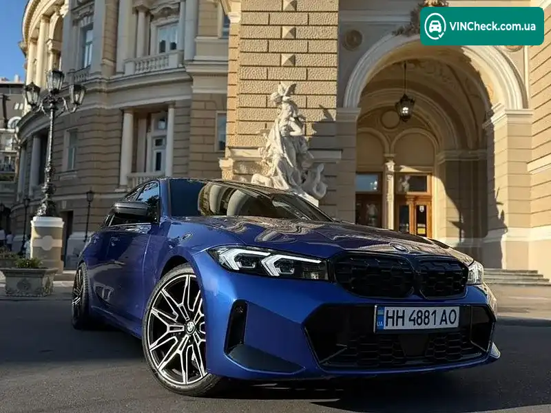 BMW 3 Series 2022, фото з оголошення 1 з 20, VIN 3MW5U7J02N8C77339