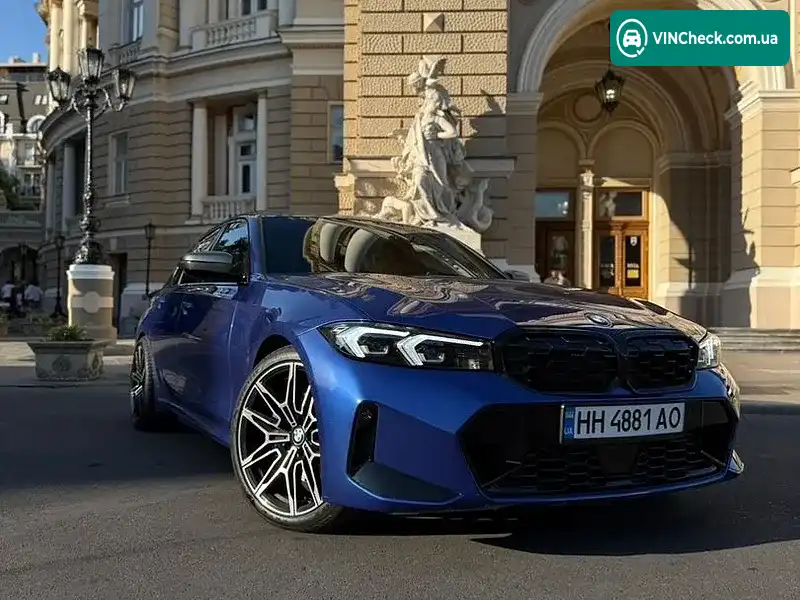 BMW 3 Series 2022, фото з оголошення 2 з 20, VIN 3MW5U7J02N8C77339