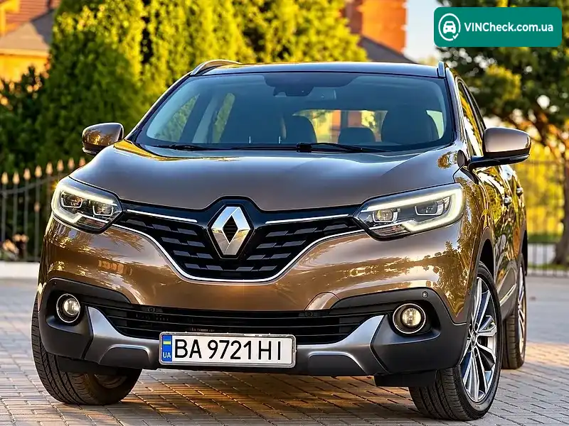 Renault Kadjar 2016, фото з оголошення 1 з 20, VIN VF1RFE00254970000